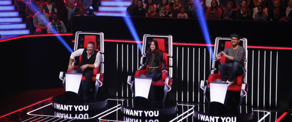 The Voice Kids Blind Auditions Coaches: Sasha, Lena-Meyer-Landrut, Mark Forster (c)SAT.1/ Richard Huebner